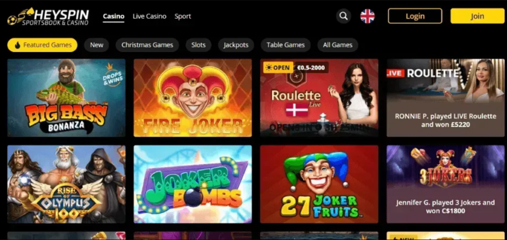 Heyspin Casino